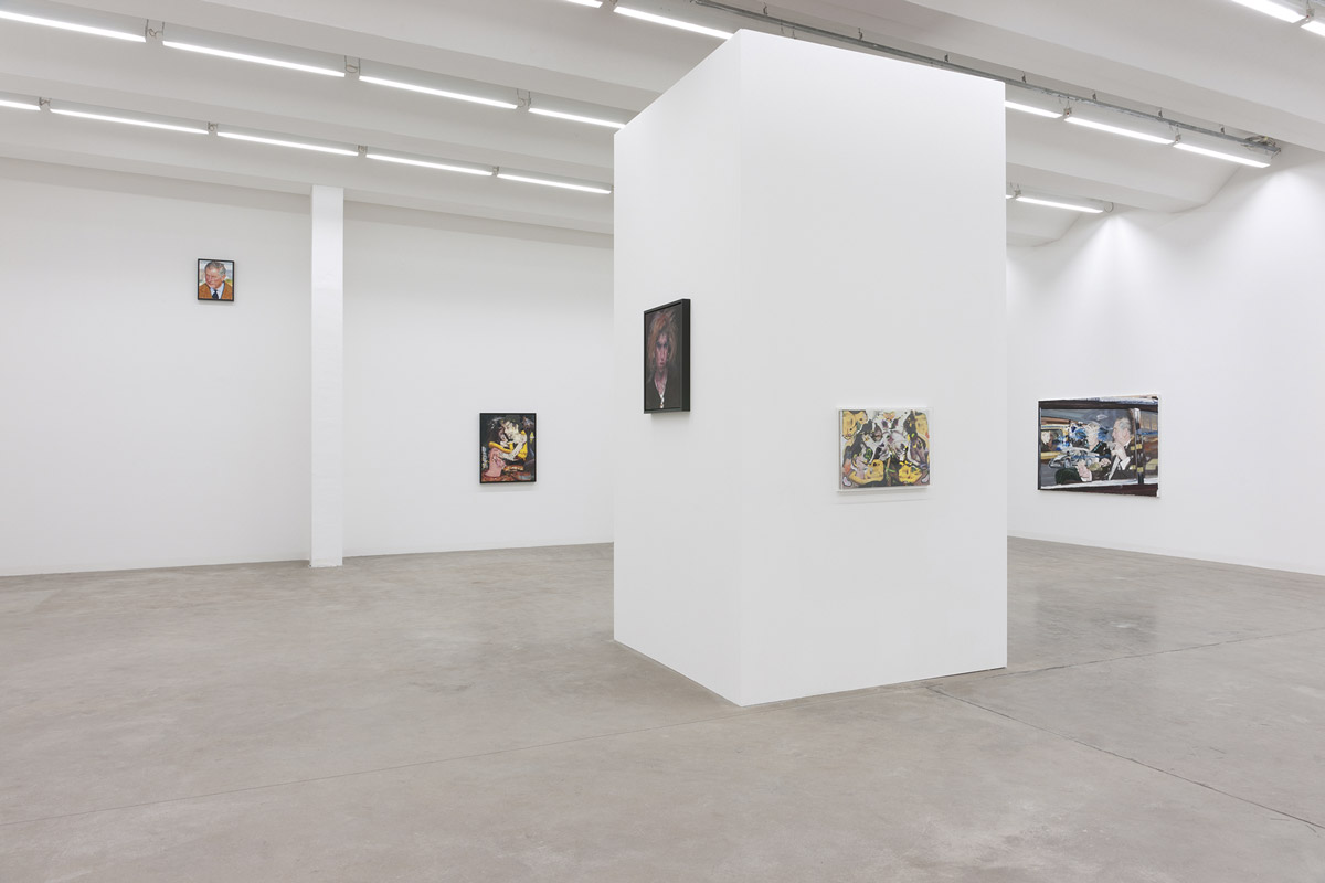 Herbert Volkmann, Society Coma, exhibition view, 2014