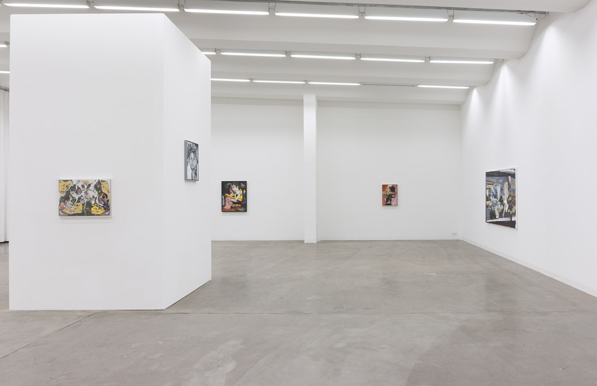 Herbert Volkmann, Society Coma, exhibition view, 2014