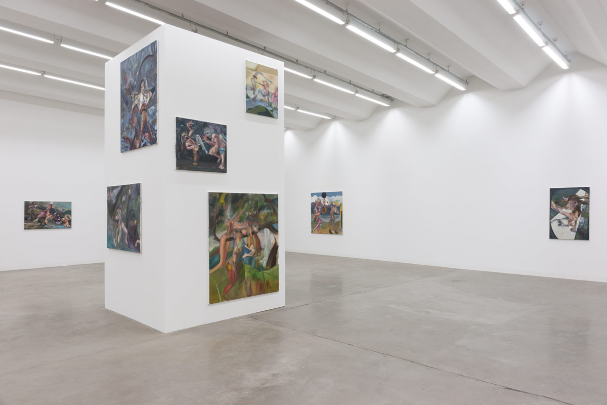 Alexander Iskin, exhibition view, Bastard Club, 2014