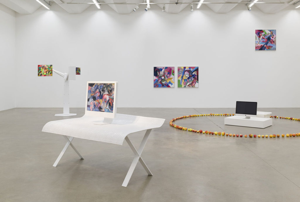 Alexander Iskin, Apple Sauce in Paradise, Sexauer Gallery, Exhibition View 2017